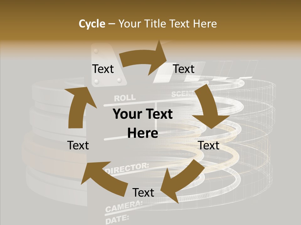 Caregiver White Background Senior PowerPoint Template