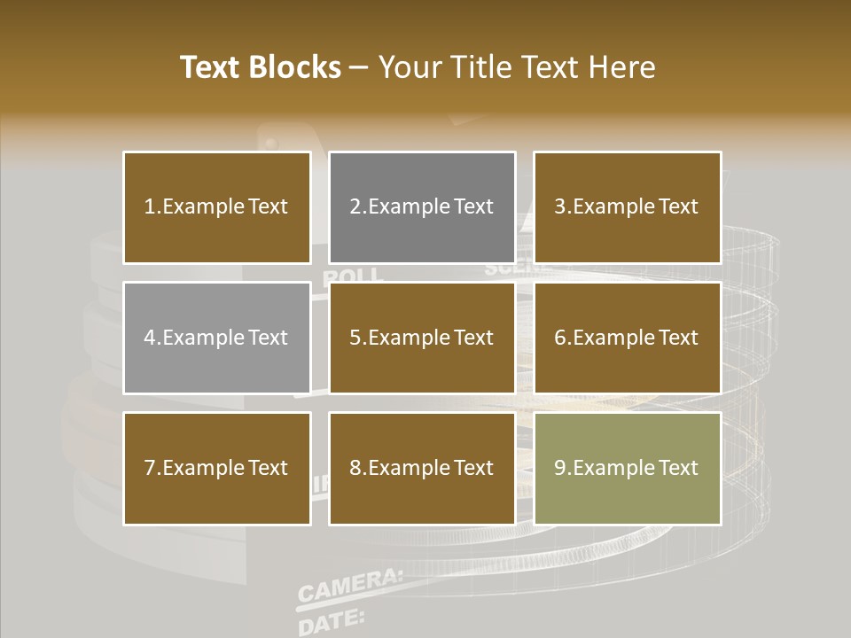 Caregiver White Background Senior PowerPoint Template