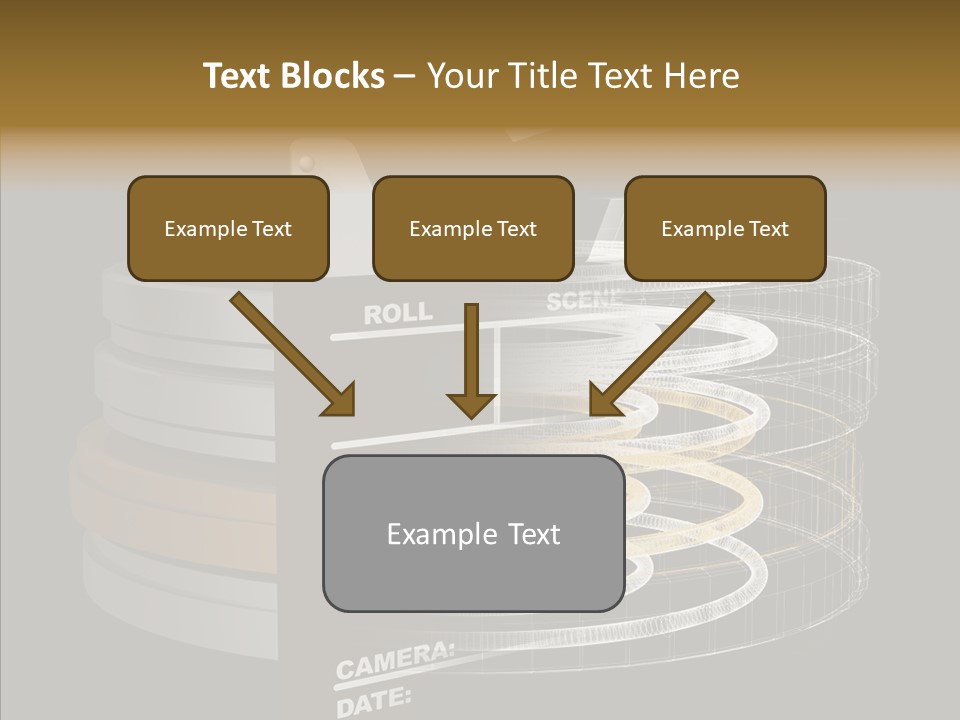 Caregiver White Background Senior PowerPoint Template