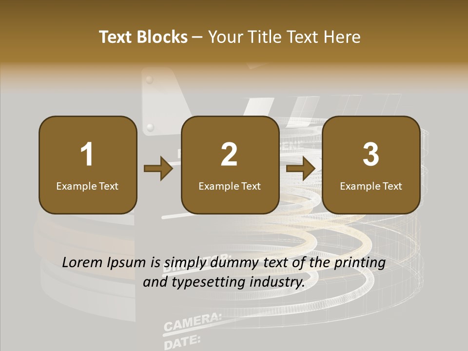 Caregiver White Background Senior PowerPoint Template