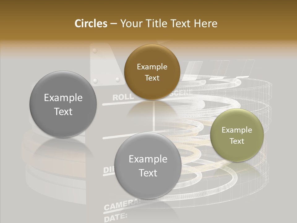 Caregiver White Background Senior PowerPoint Template