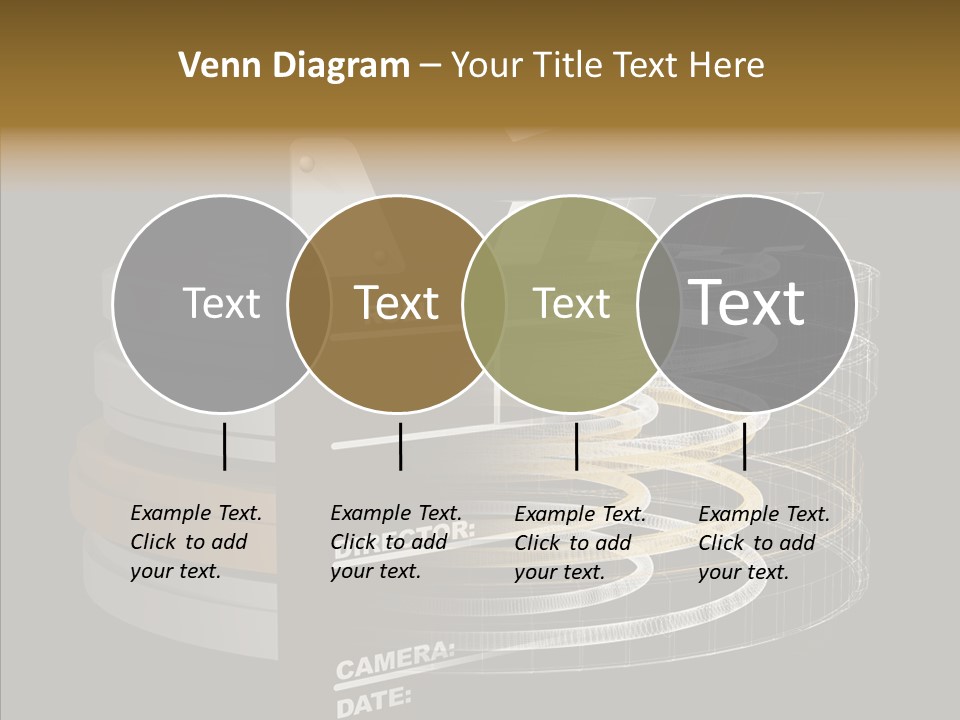 Caregiver White Background Senior PowerPoint Template