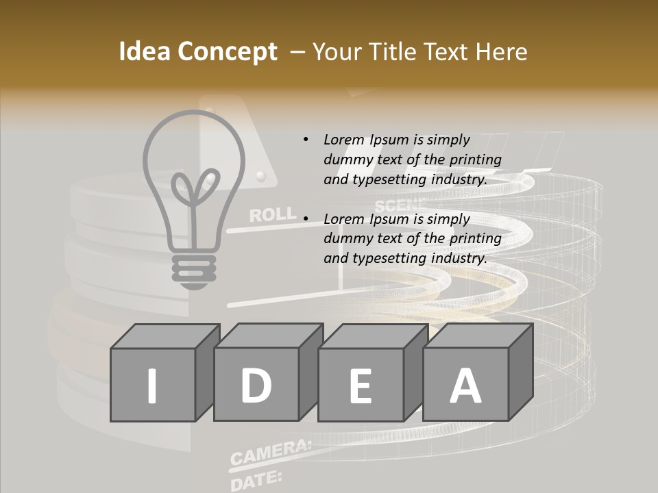 Caregiver White Background Senior PowerPoint Template