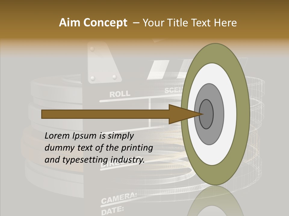 Caregiver White Background Senior PowerPoint Template