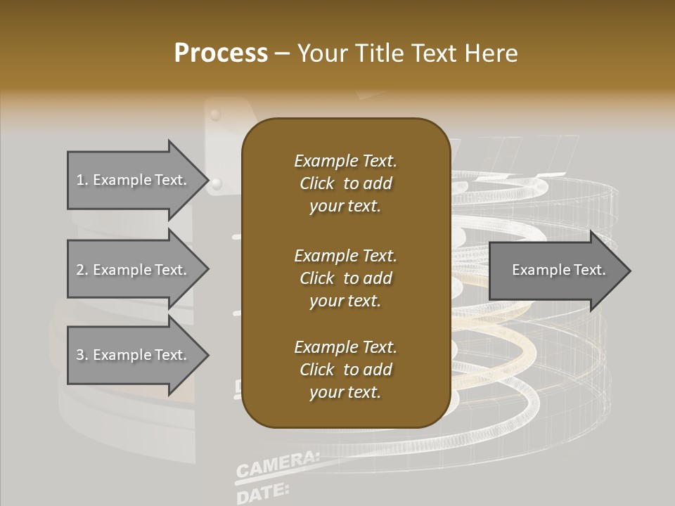 Caregiver White Background Senior PowerPoint Template