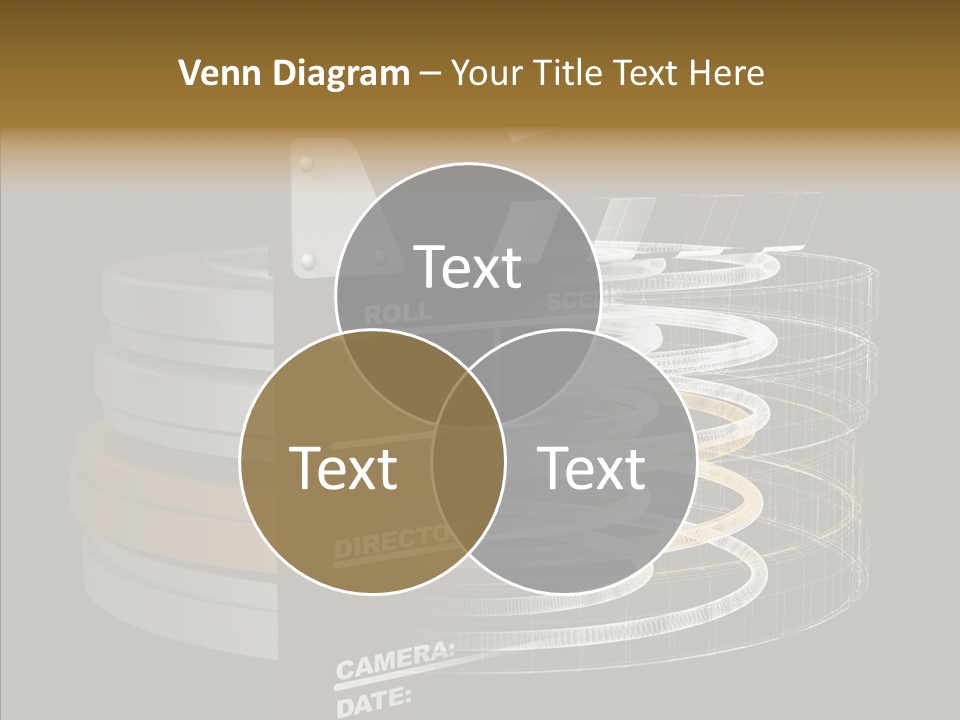 Caregiver White Background Senior PowerPoint Template