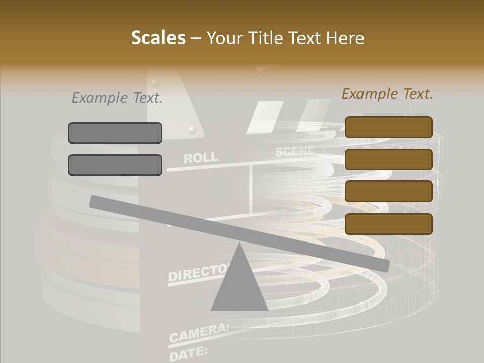 Caregiver White Background Senior PowerPoint Template