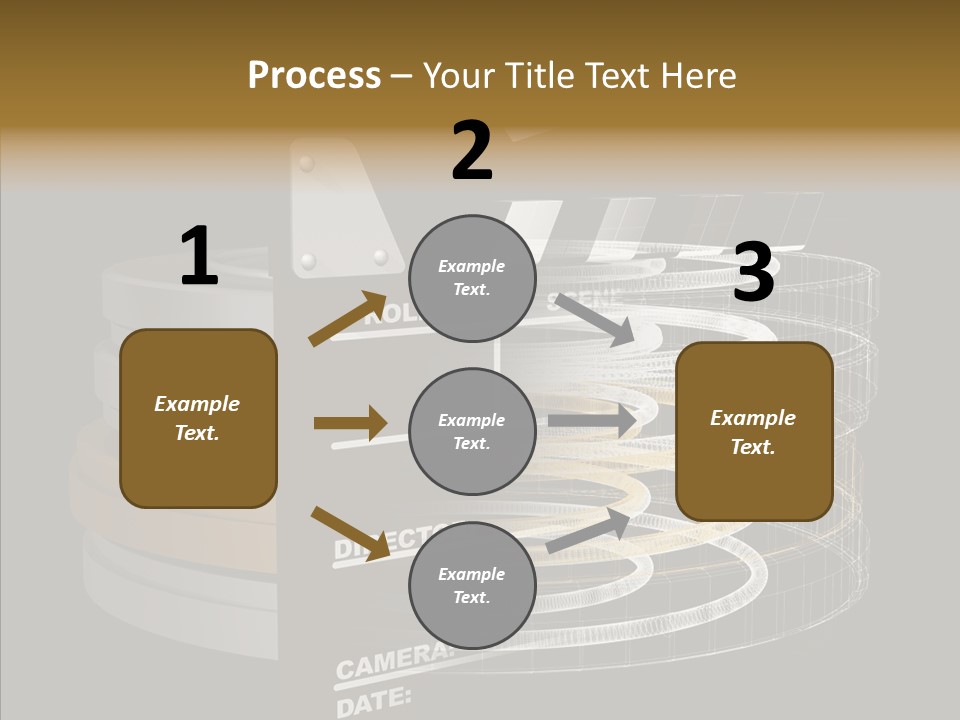 Caregiver White Background Senior PowerPoint Template