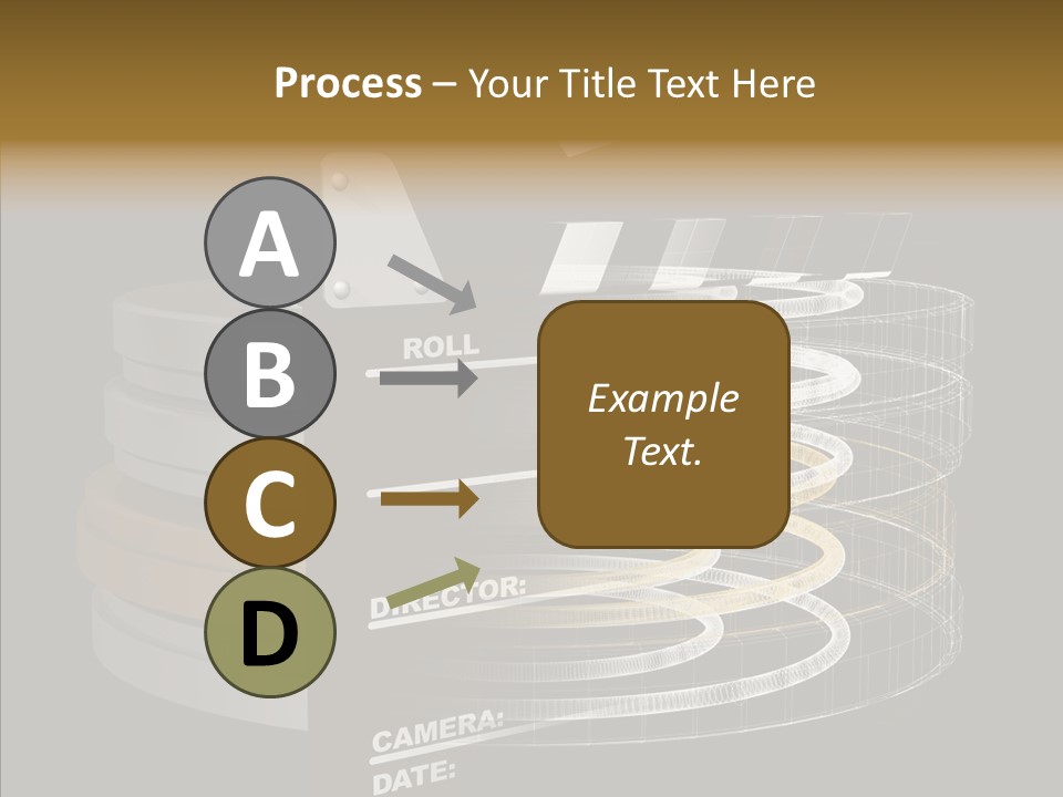 Caregiver White Background Senior PowerPoint Template