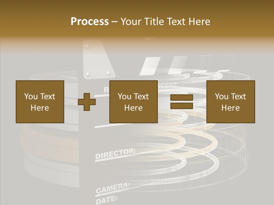 Caregiver White Background Senior PowerPoint Template