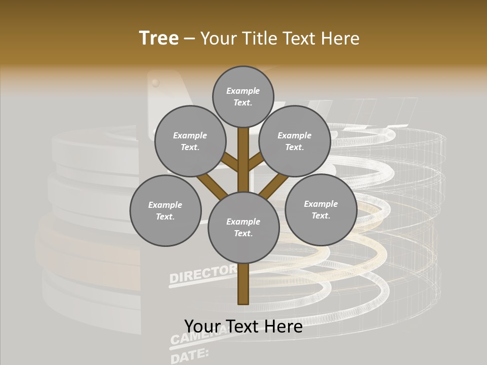 Caregiver White Background Senior PowerPoint Template