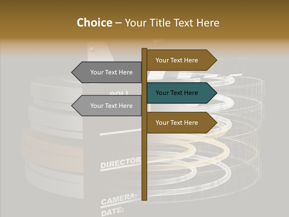 Caregiver White Background Senior PowerPoint Template