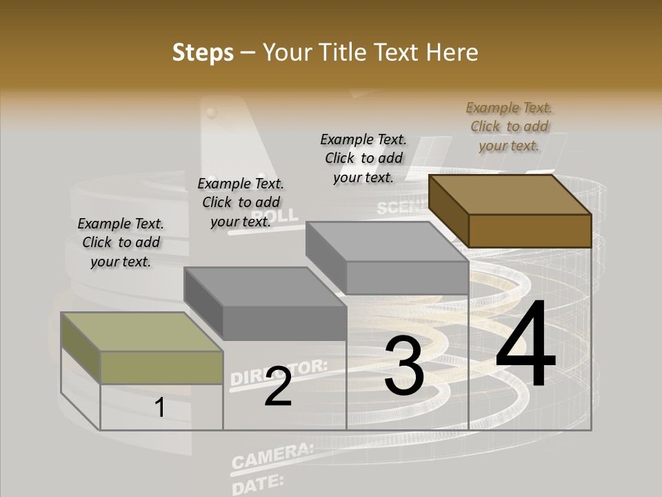 Caregiver White Background Senior PowerPoint Template