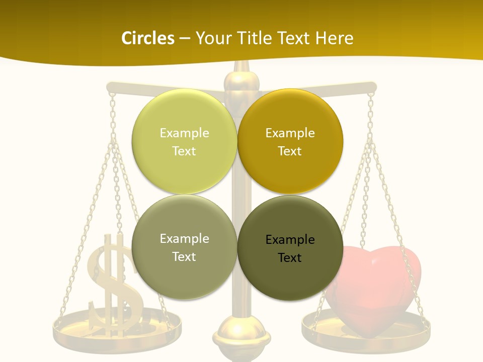 Female Grandmother Senior PowerPoint Template