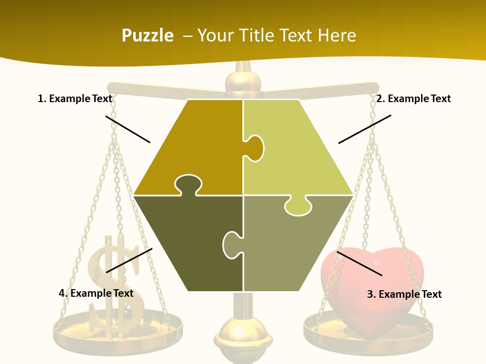 Female Grandmother Senior PowerPoint Template