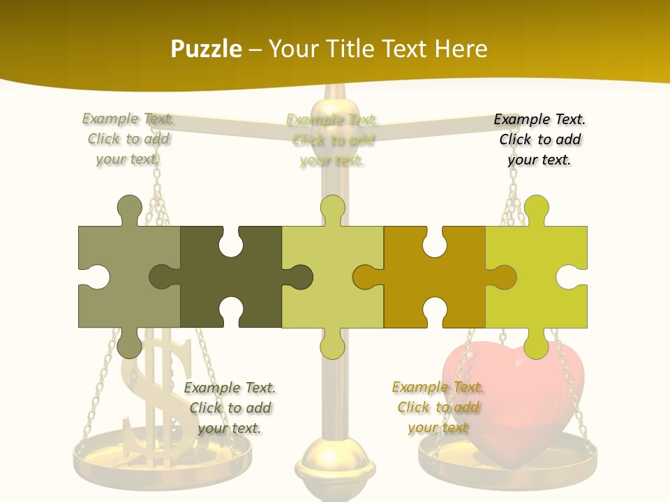 Female Grandmother Senior PowerPoint Template