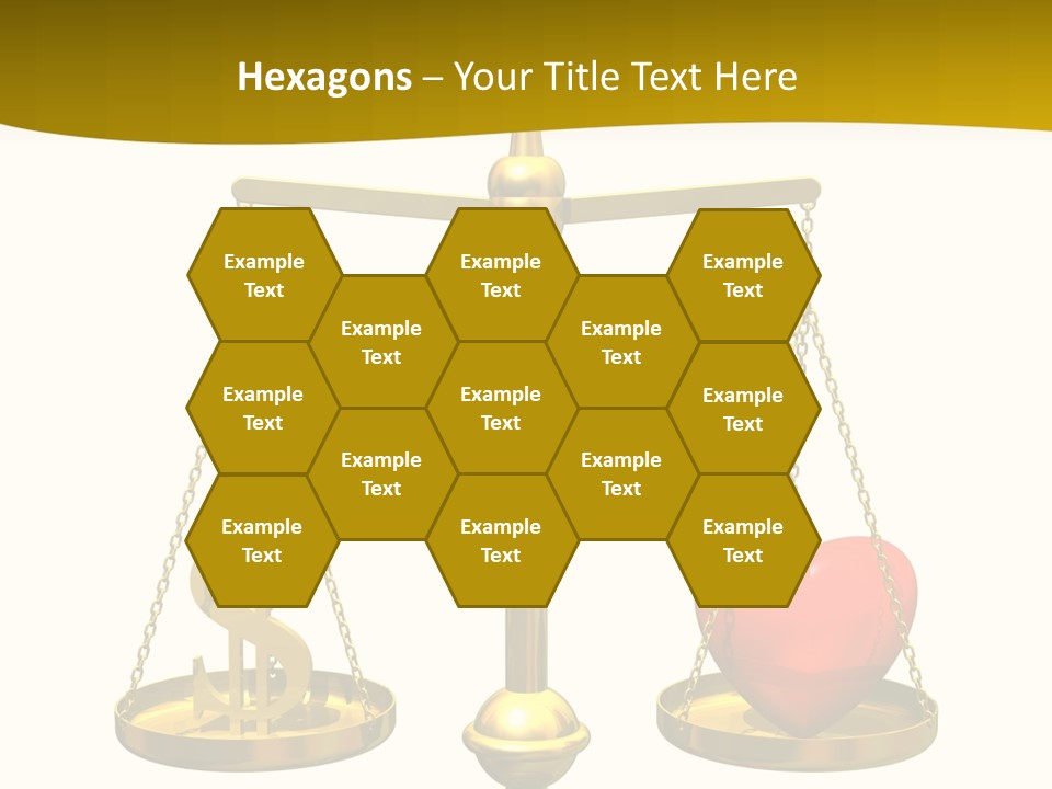 Female Grandmother Senior PowerPoint Template