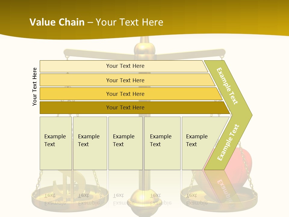 Female Grandmother Senior PowerPoint Template