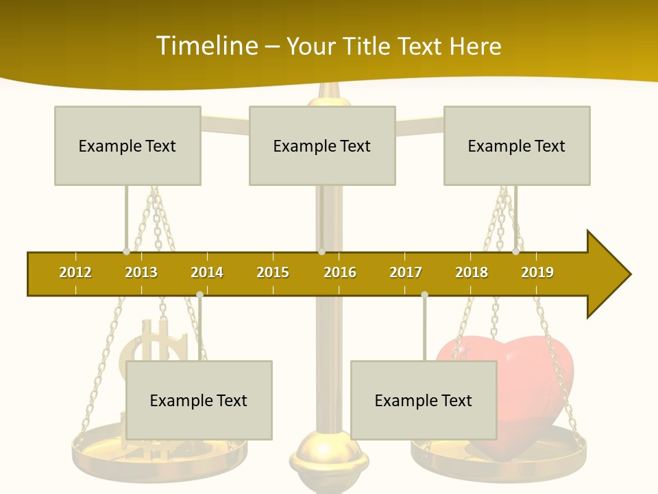 Female Grandmother Senior PowerPoint Template