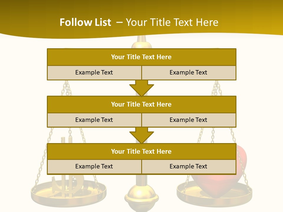 Female Grandmother Senior PowerPoint Template