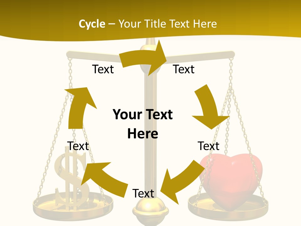 Female Grandmother Senior PowerPoint Template