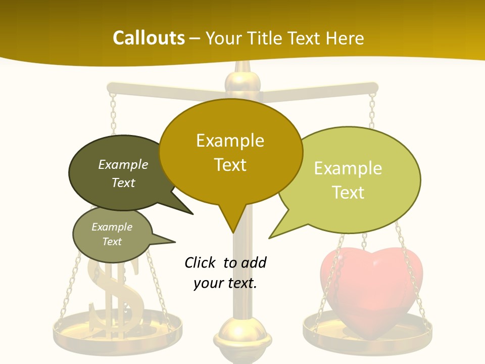 Female Grandmother Senior PowerPoint Template