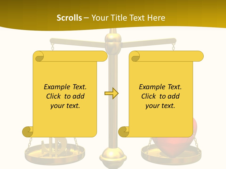 Female Grandmother Senior PowerPoint Template