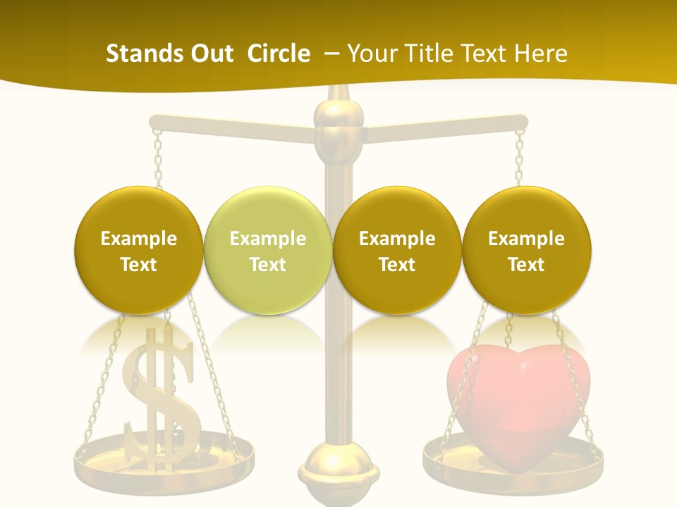 Female Grandmother Senior PowerPoint Template