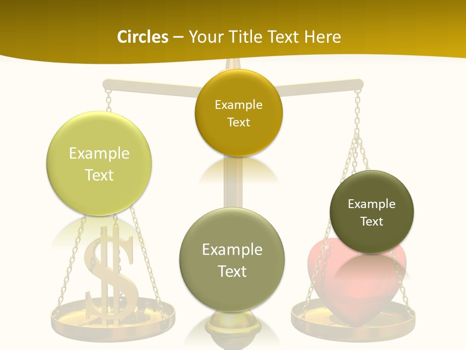 Female Grandmother Senior PowerPoint Template