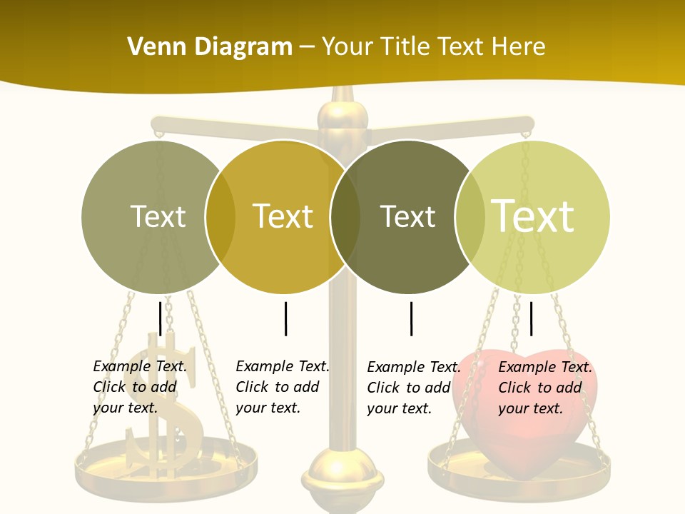 Female Grandmother Senior PowerPoint Template