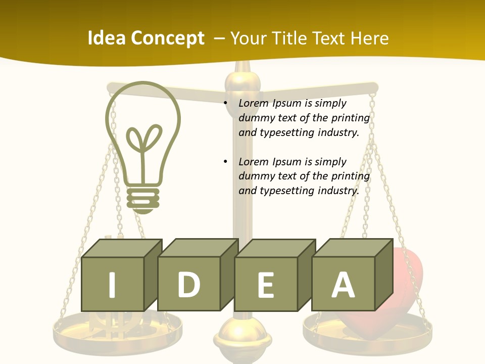 Female Grandmother Senior PowerPoint Template