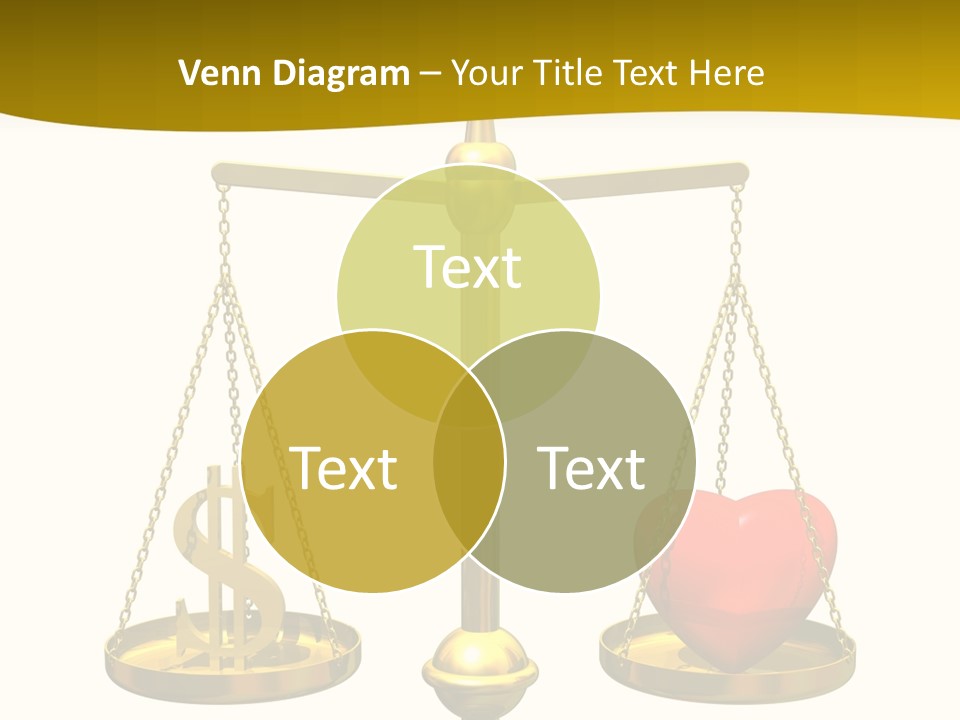 Female Grandmother Senior PowerPoint Template