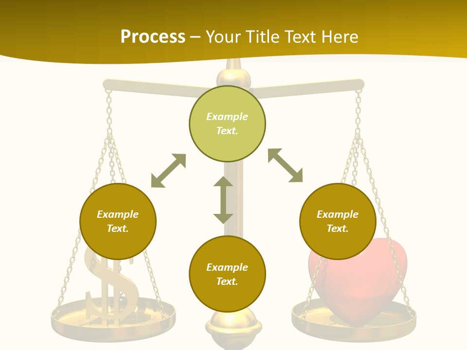Female Grandmother Senior PowerPoint Template