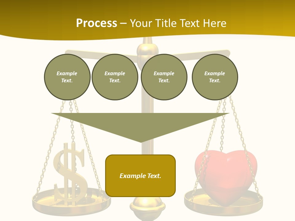 Female Grandmother Senior PowerPoint Template