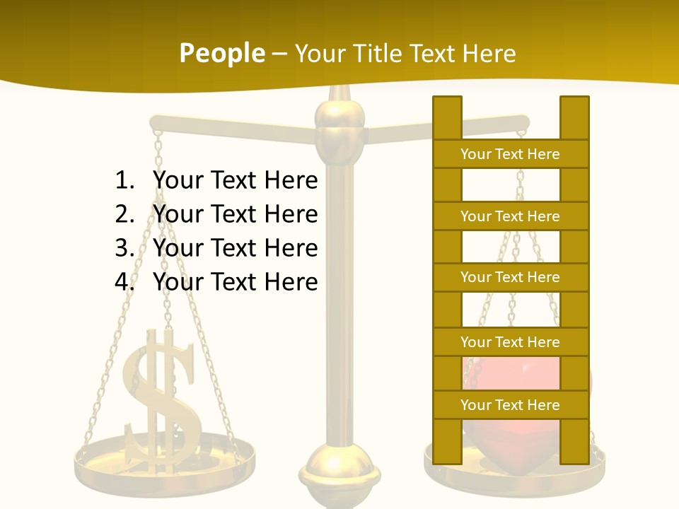 Female Grandmother Senior PowerPoint Template