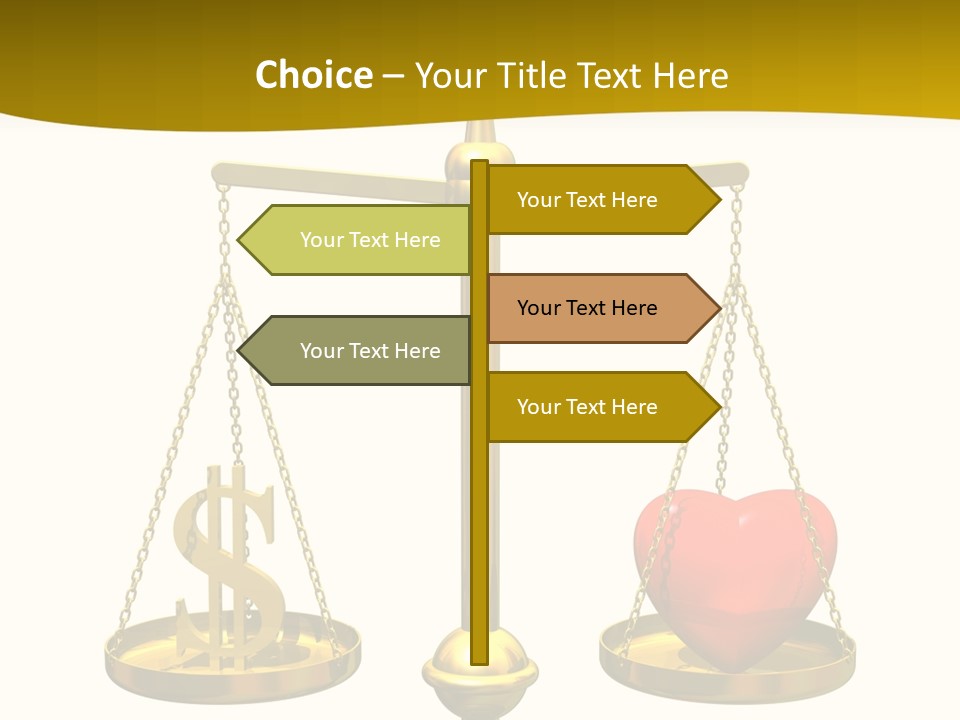 Female Grandmother Senior PowerPoint Template