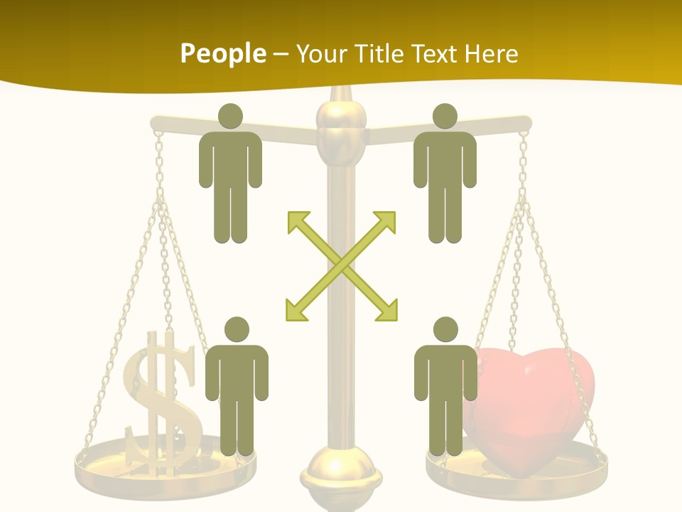 Female Grandmother Senior PowerPoint Template