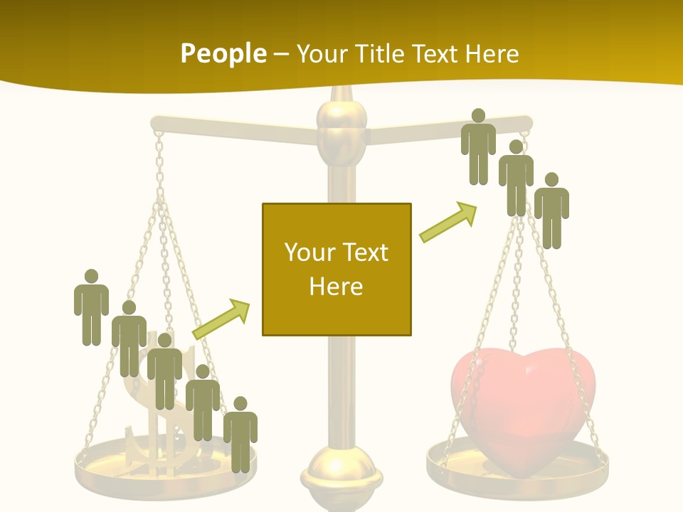 Female Grandmother Senior PowerPoint Template