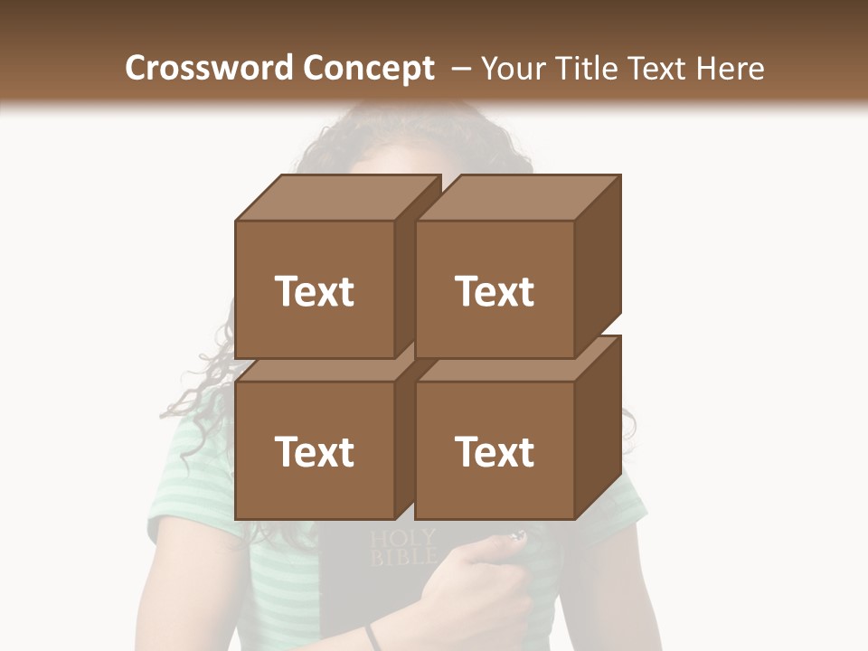 Caregiver Grandmother Senior PowerPoint Template