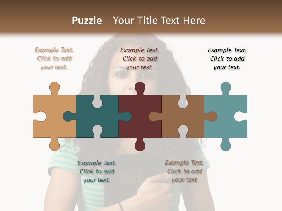 Caregiver Grandmother Senior PowerPoint Template