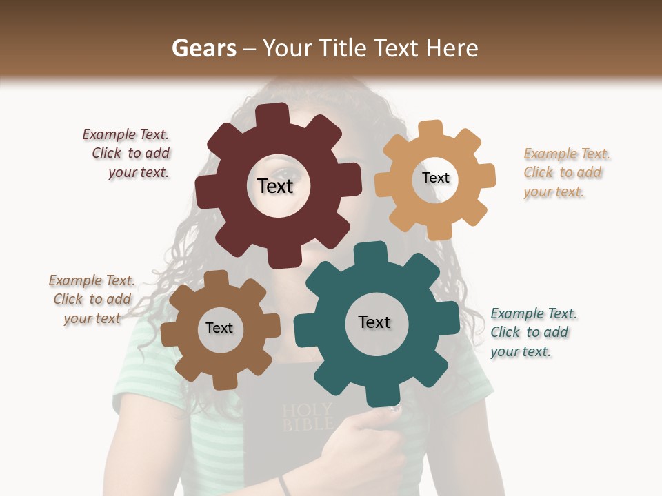 Caregiver Grandmother Senior PowerPoint Template