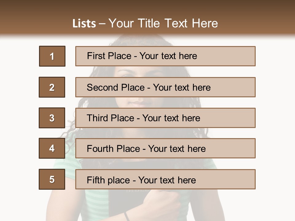 Caregiver Grandmother Senior PowerPoint Template