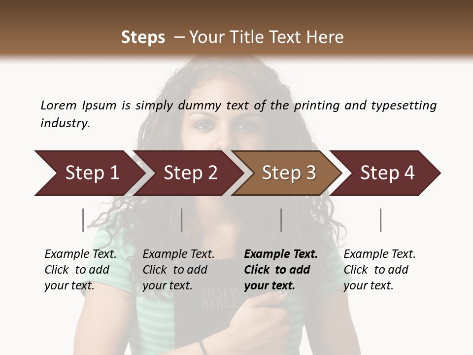 Caregiver Grandmother Senior PowerPoint Template