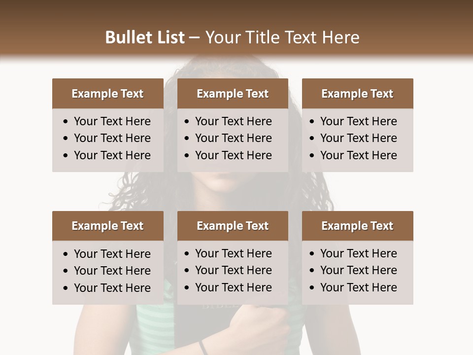 Caregiver Grandmother Senior PowerPoint Template