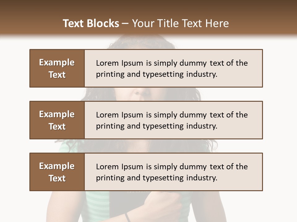 Caregiver Grandmother Senior PowerPoint Template