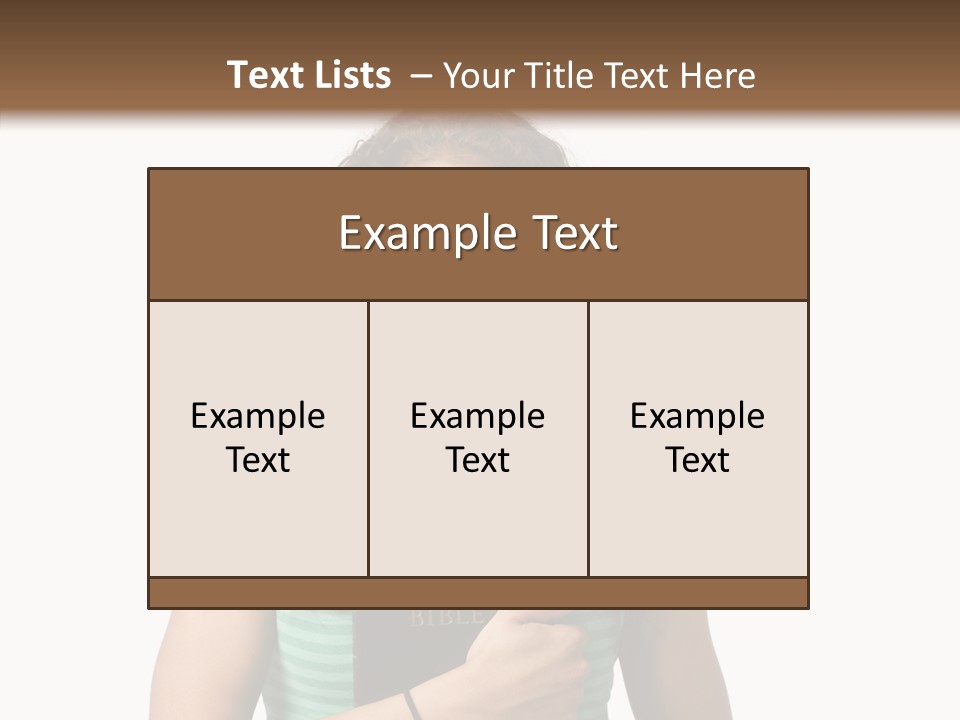 Caregiver Grandmother Senior PowerPoint Template