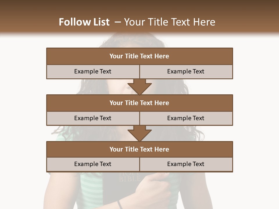 Caregiver Grandmother Senior PowerPoint Template