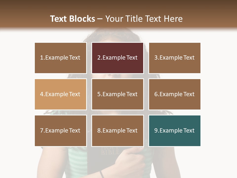 Caregiver Grandmother Senior PowerPoint Template