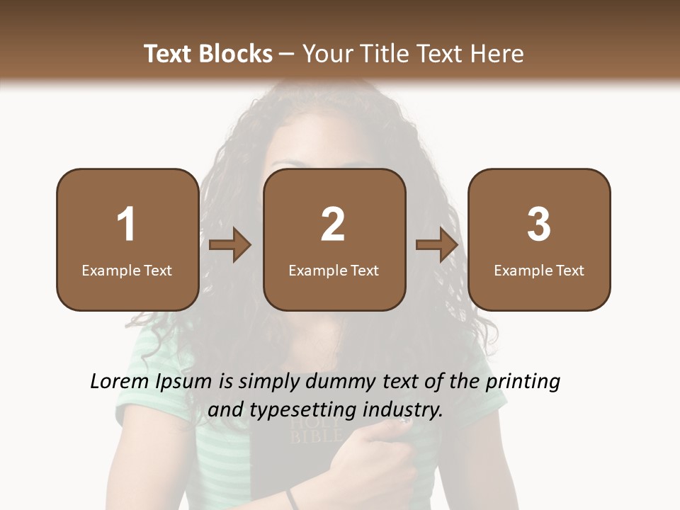 Caregiver Grandmother Senior PowerPoint Template