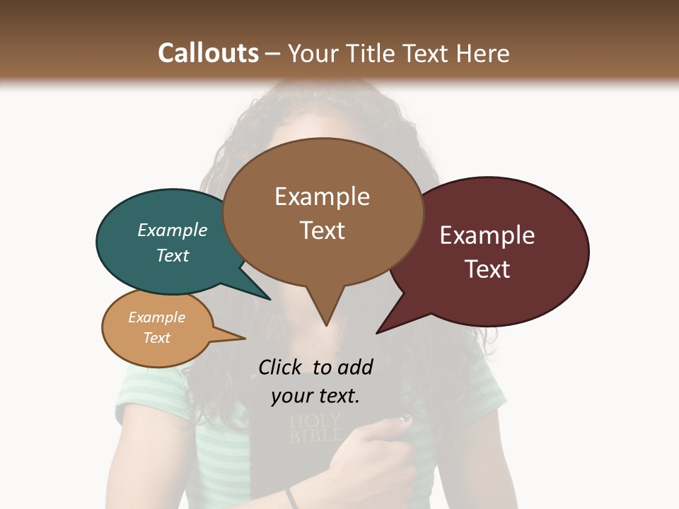 Caregiver Grandmother Senior PowerPoint Template